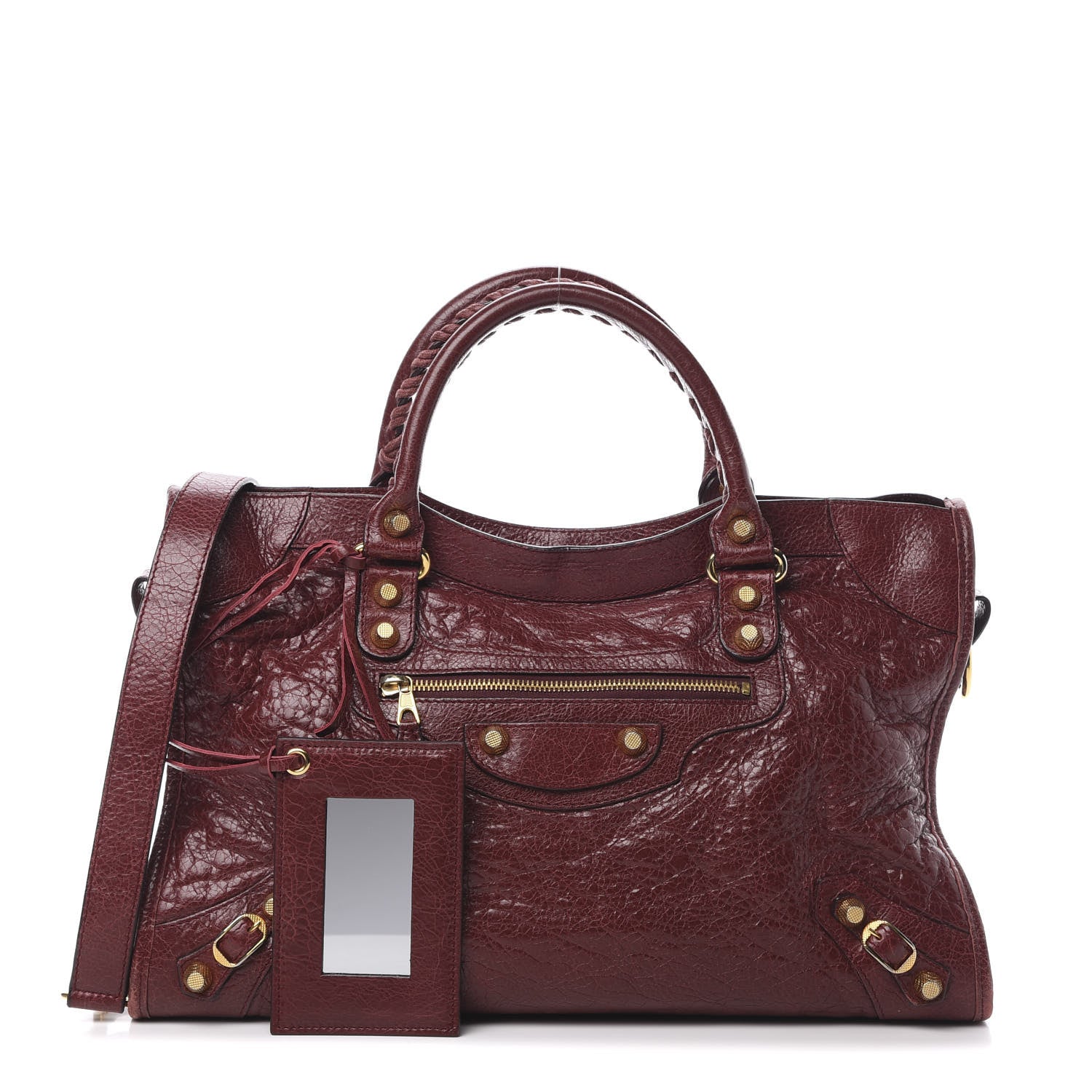 Balenciaga Agneau Giant 12 Gold Hardware City Rouge Cerise 1 of 15
