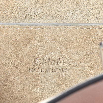 Chloe Suede Calfskin Mini Faye Bracelet Bag Tobacco 6 of 15