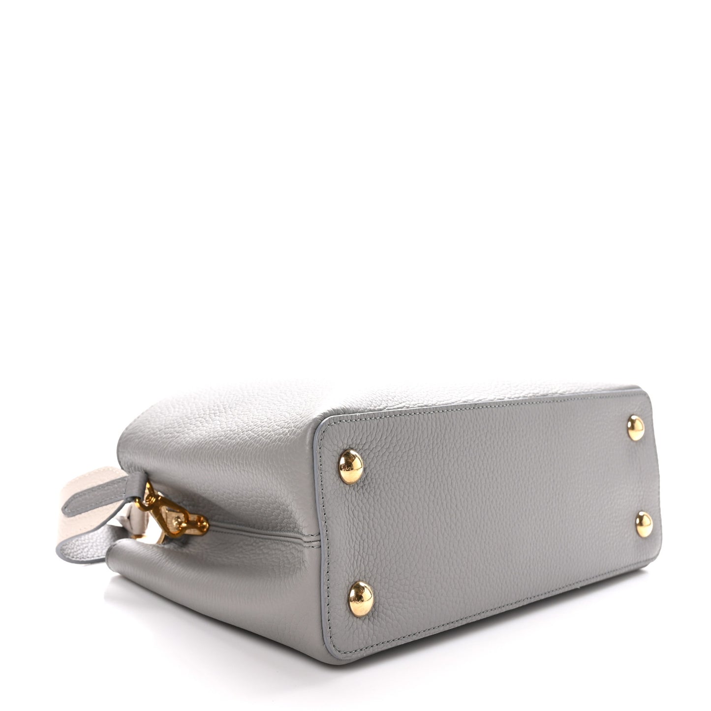 Taurillon Capucines MM Steeple Gray