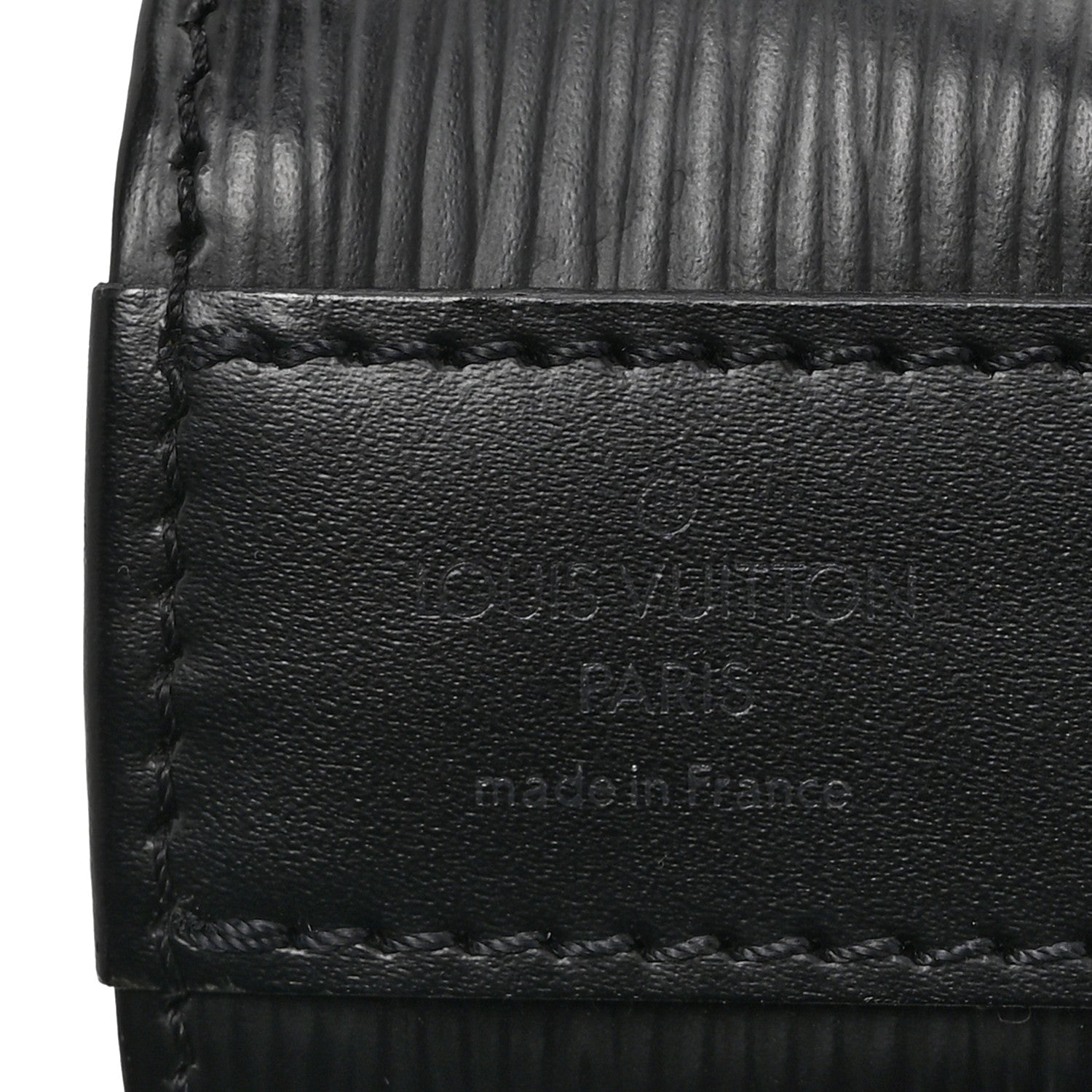 Louis Vuitton Epi Sac D'Epaule Black 6 of 10