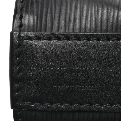 Louis Vuitton Epi Sac D'Epaule Black 6 of 10
