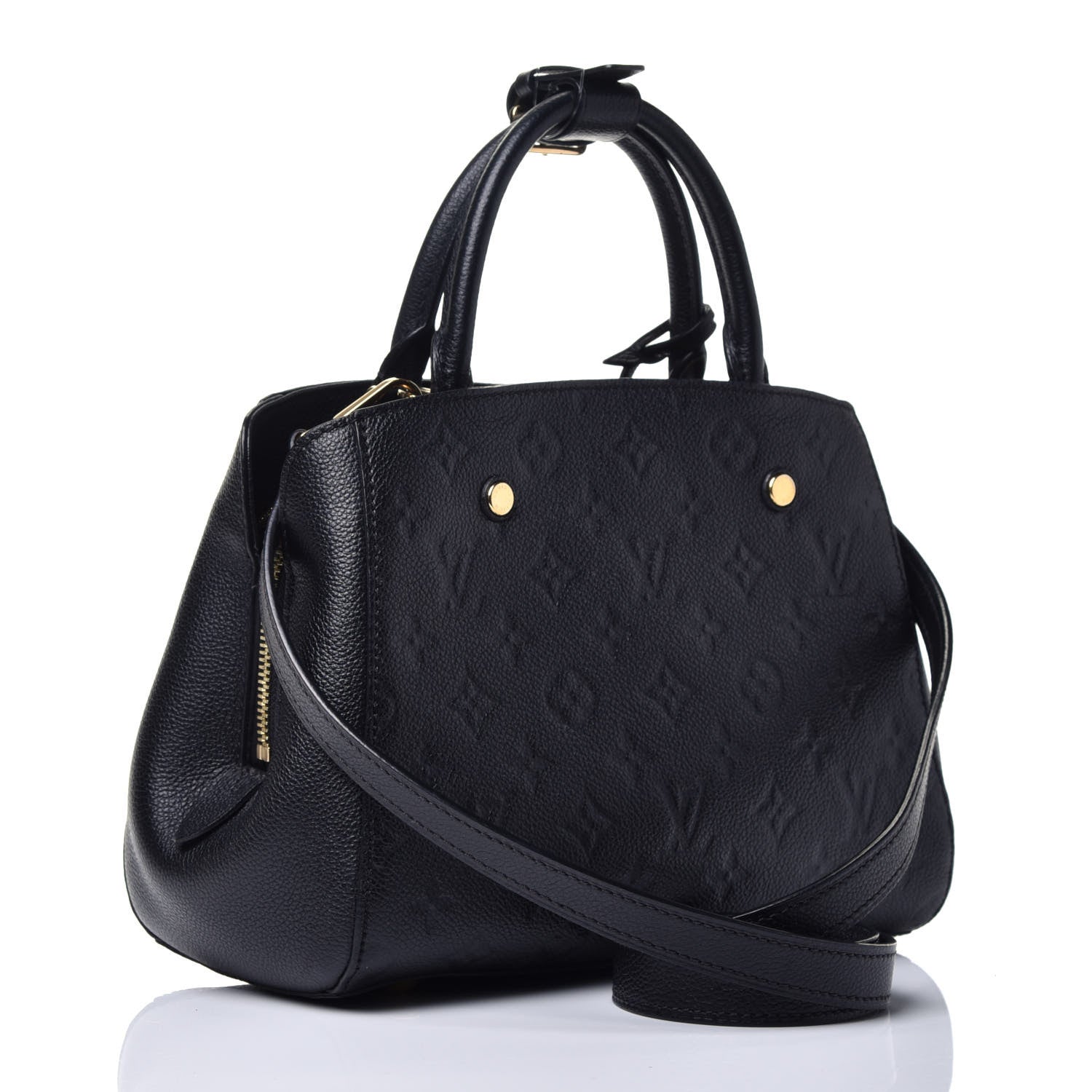 Louis Vuitton Empreinte Montaigne BB Black 4 of 10