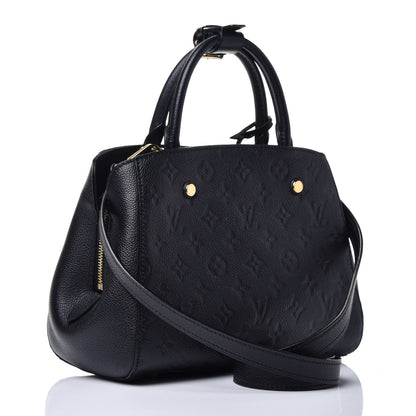 Louis Vuitton Empreinte Montaigne BB Black 4 of 10