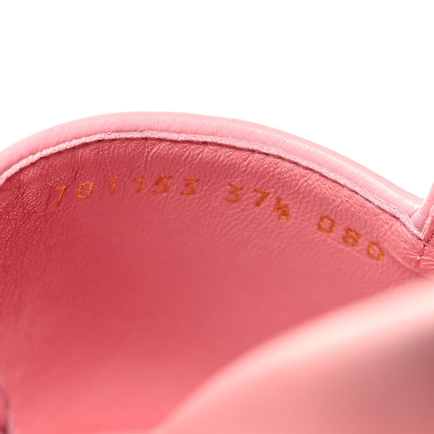 GG Supreme Monogram Granada Kid Angelina Platform 35mm Slingback Sandals 37.5 Cotton Candy Dark Cotton Candy Wild Rose