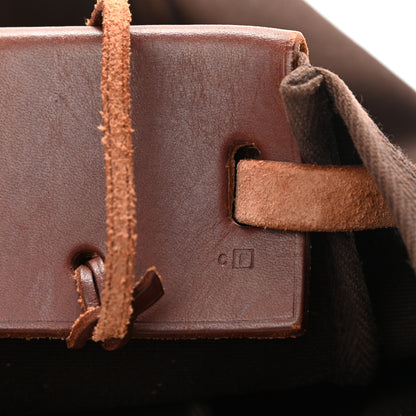 Hermes Toile Vache Hunter Herbag Cabas PM Havane 7 of 17