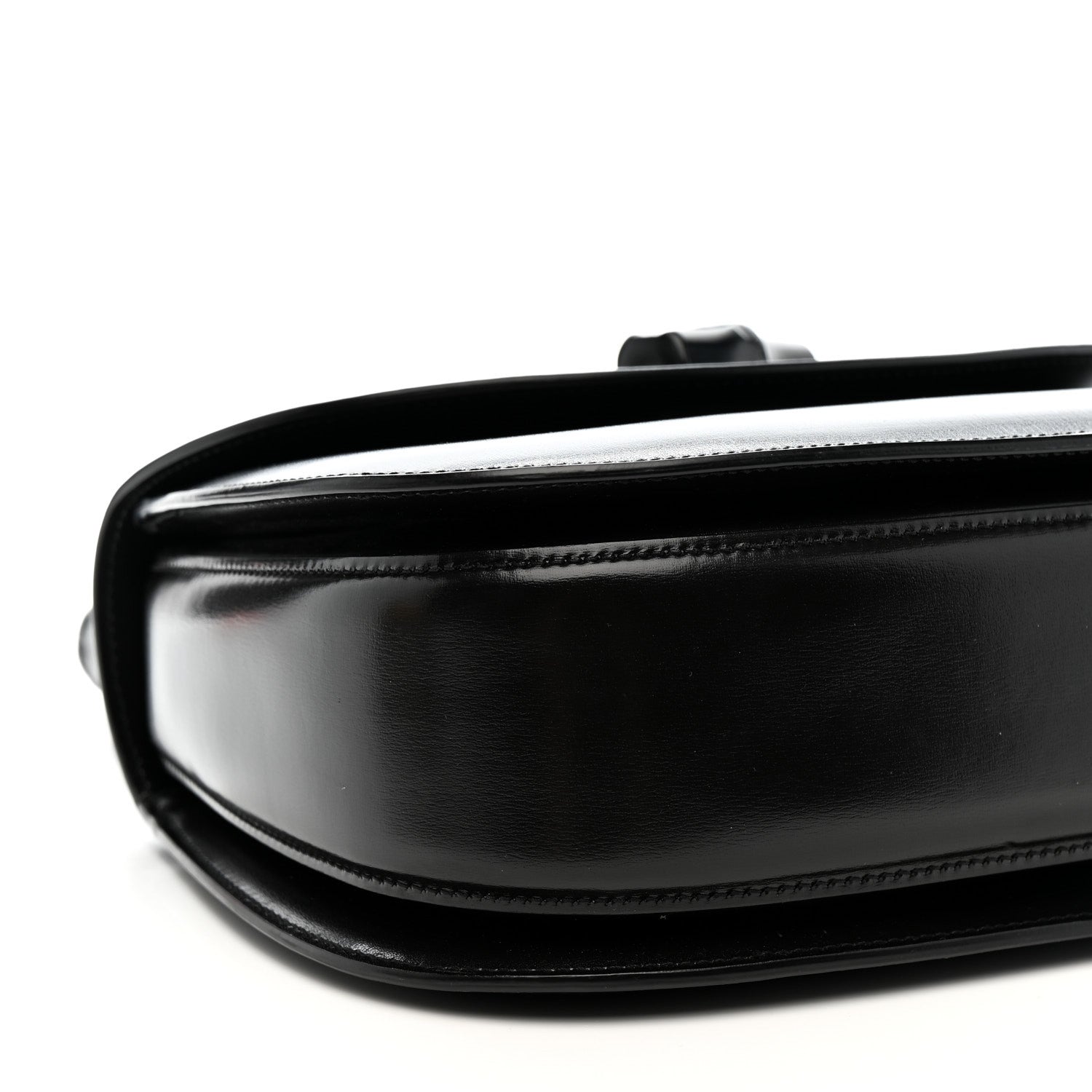 Gucci Boarded Dyana Lux Calfskin Web Monochrome Medium Bamboo 1947 Top Handle Bag Black 8 of 19