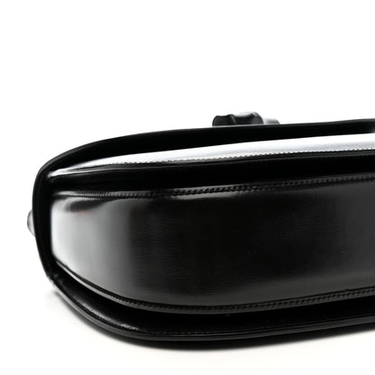 Gucci Boarded Dyana Lux Calfskin Web Monochrome Medium Bamboo 1947 Top Handle Bag Black 8 of 19