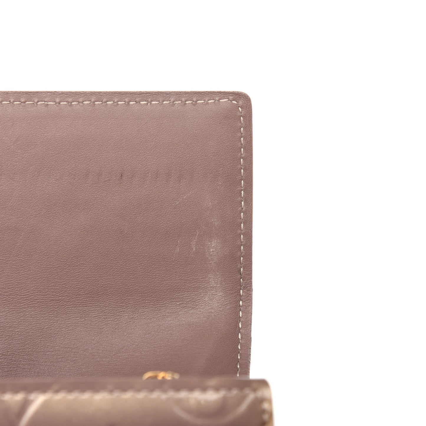 Vernis Sarah Wallet Beige Poudre