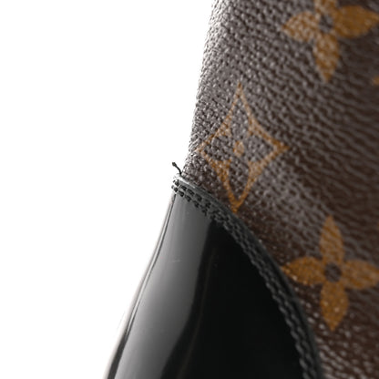 Louis Vuitton Patent Calfskin Monogram Star Trail Ankle Boots 36.5 Black 21 of 26