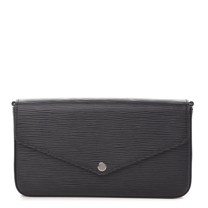 Louis Vuitton Epi Pochette Felicie Black 1 of 12