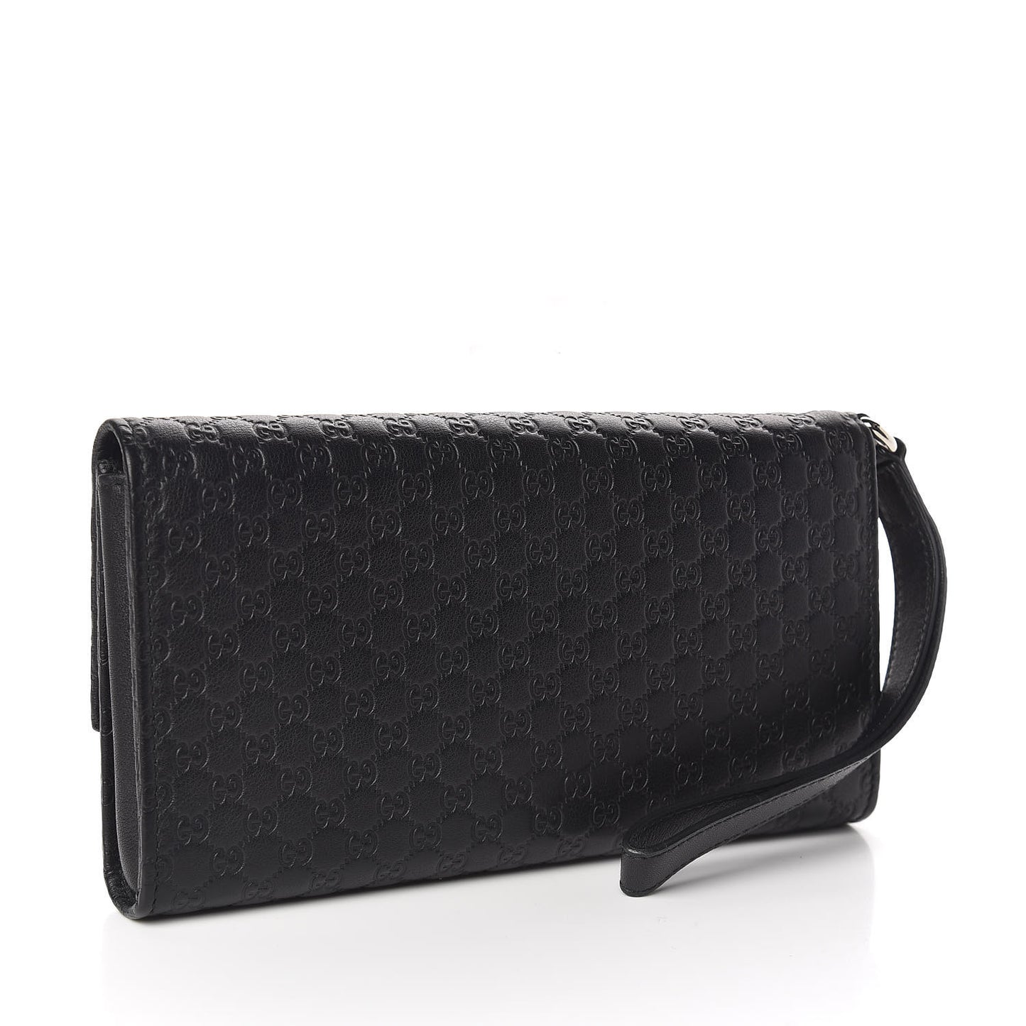 Microguccissima Travel Document Case Black