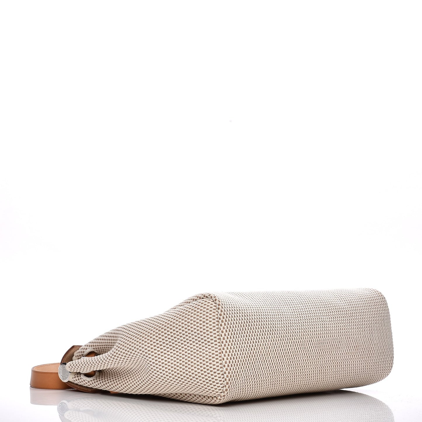 Toile Vache Calfskin Herbag 30 PM Black Natural