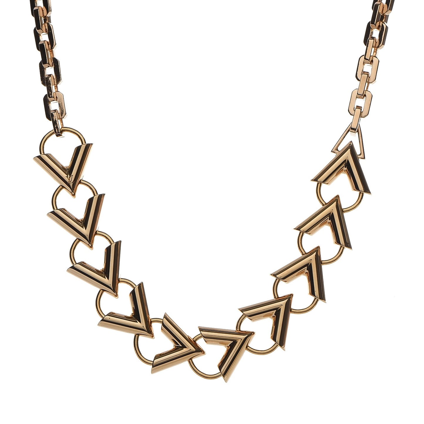 LVision Chain Necklace Gold