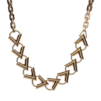 Louis Vuitton LVision Chain Necklace Gold 1 of 6