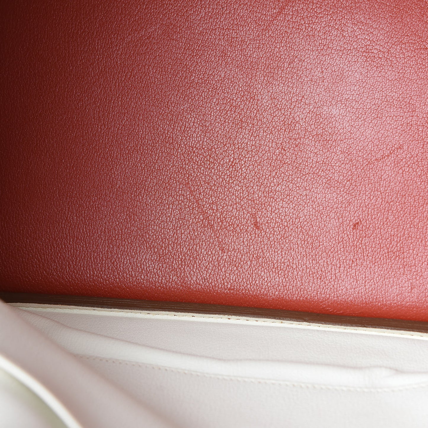Togo Casaque Birkin 40 Sanguine White