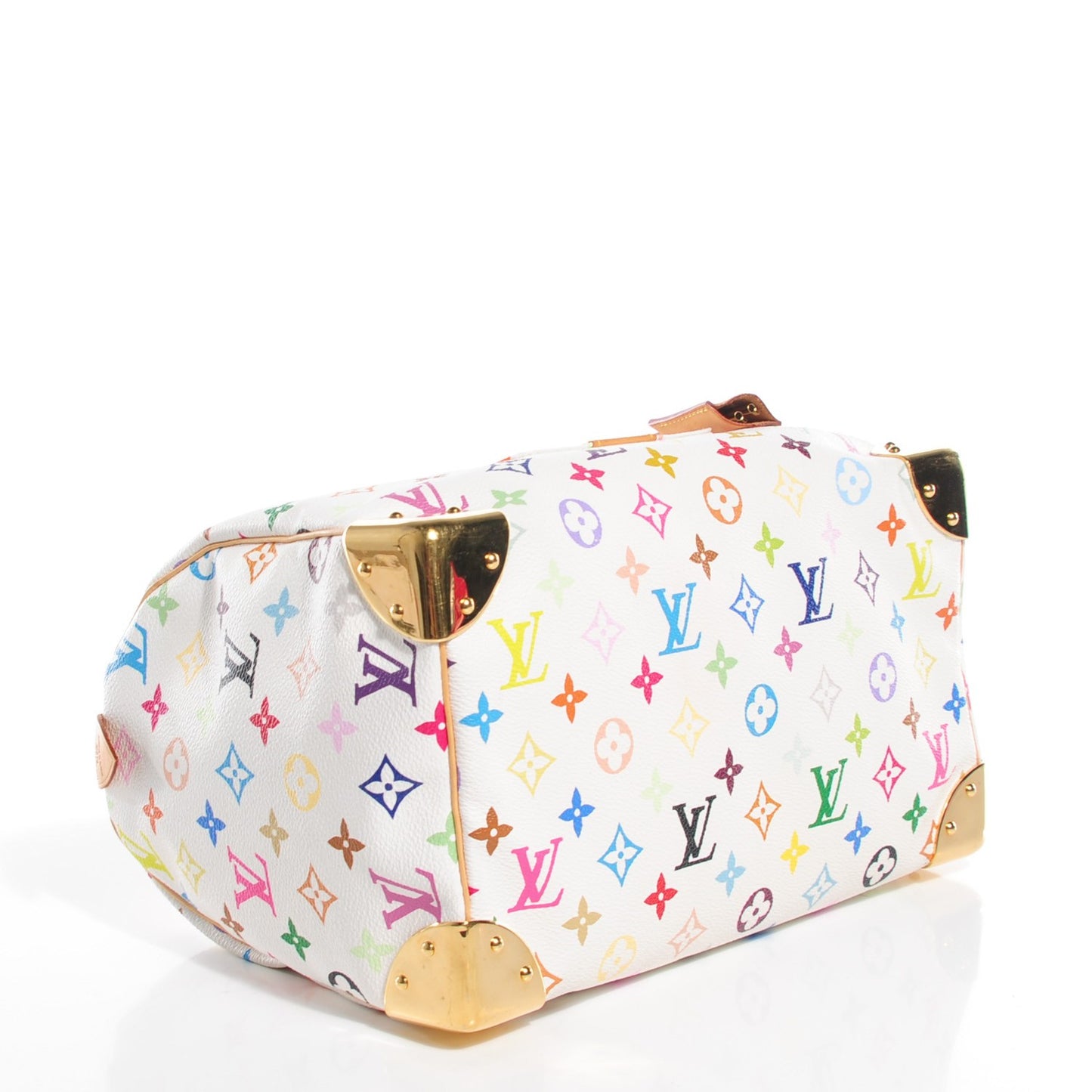 Monogram Multicolor Speedy 30 White