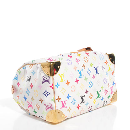 Louis Vuitton Monogram Multicolor Speedy 30 White 4 of 7