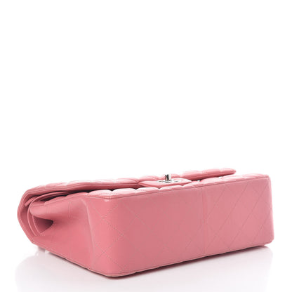 Chanel Lambskin Quilted Jumbo Double Flap Pink 4 of 10