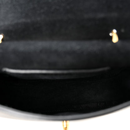Mulberry Small Classic Grain Calfskin Mini Amberley Flap Black 5 of 13