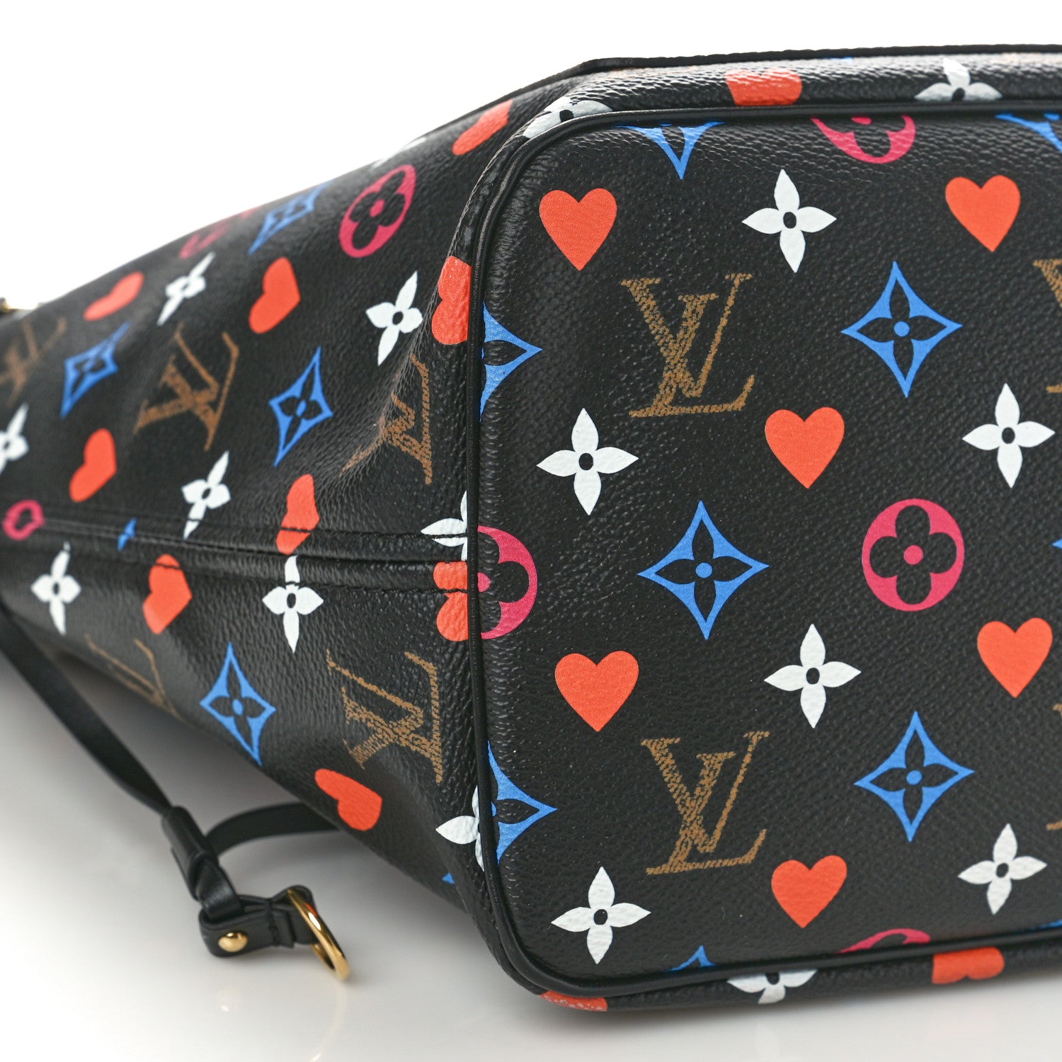 Louis Vuitton Game On Neverfull MM Black 8 of 9