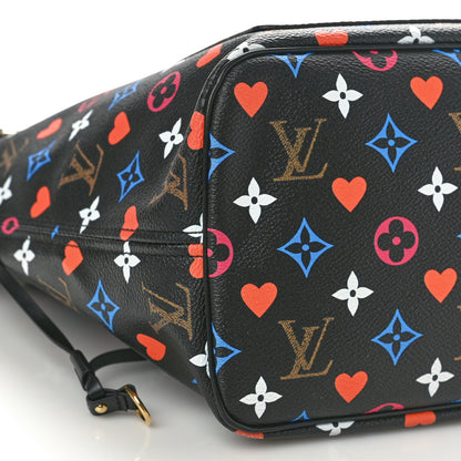 Louis Vuitton Game On Neverfull MM Black 8 of 9