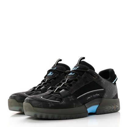 Louis Vuitton Tenis A View Sneakers 9 Black Blue 3 of 7
