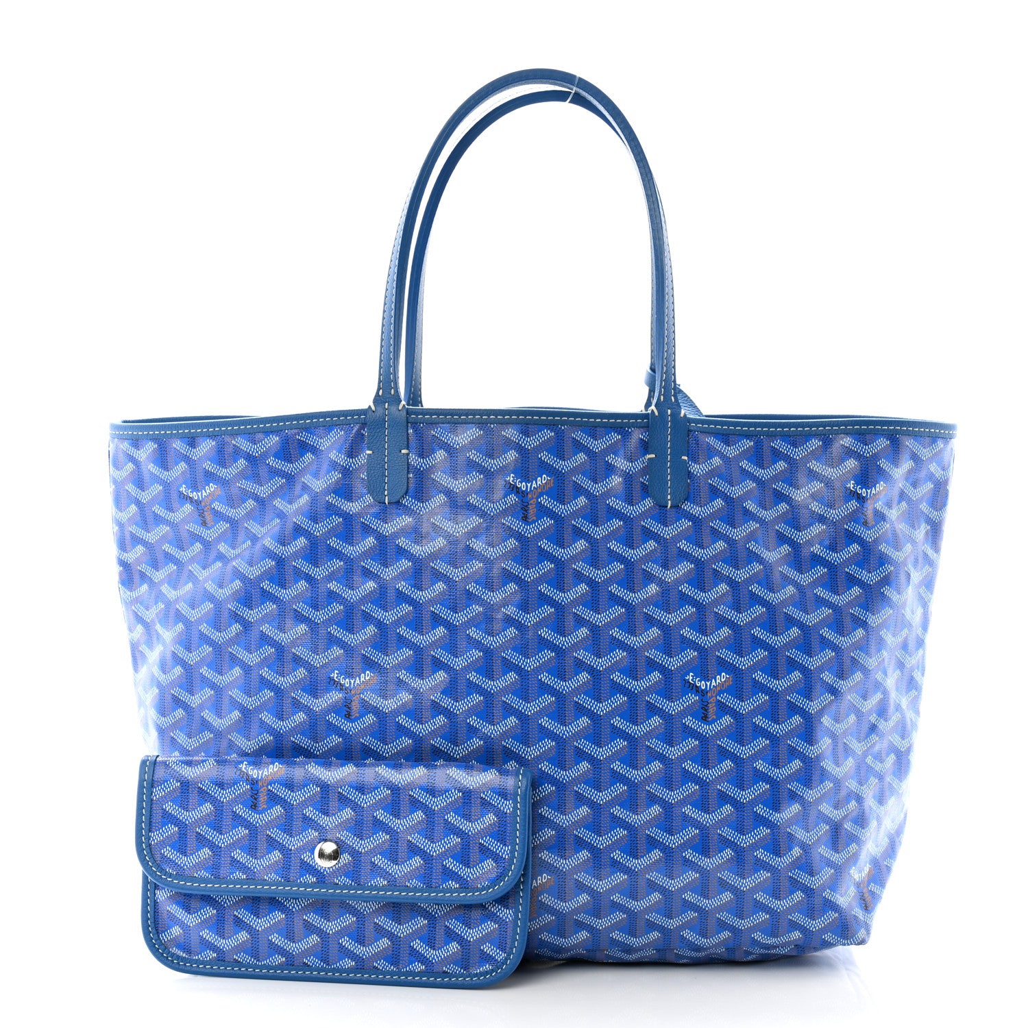Goyard Goyardine Saint Louis Sky Blue 3 of 12