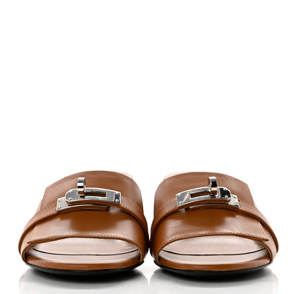 Hermes Calfskin Gigi 50 Sandals 35 Naturel 2 of 9