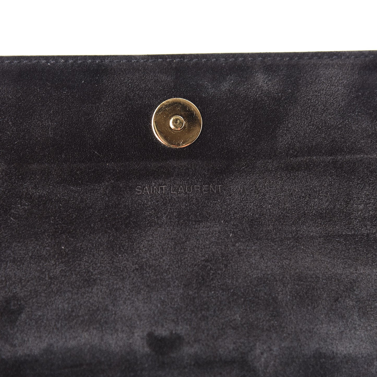 Metallic Calfskin Monogram Cassandre Clutch Ciad