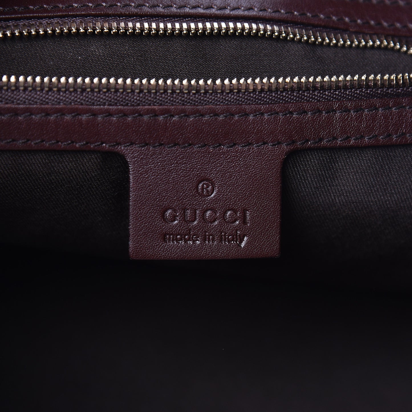Calfskin Horsebit Embossed Glam Hobo Purple