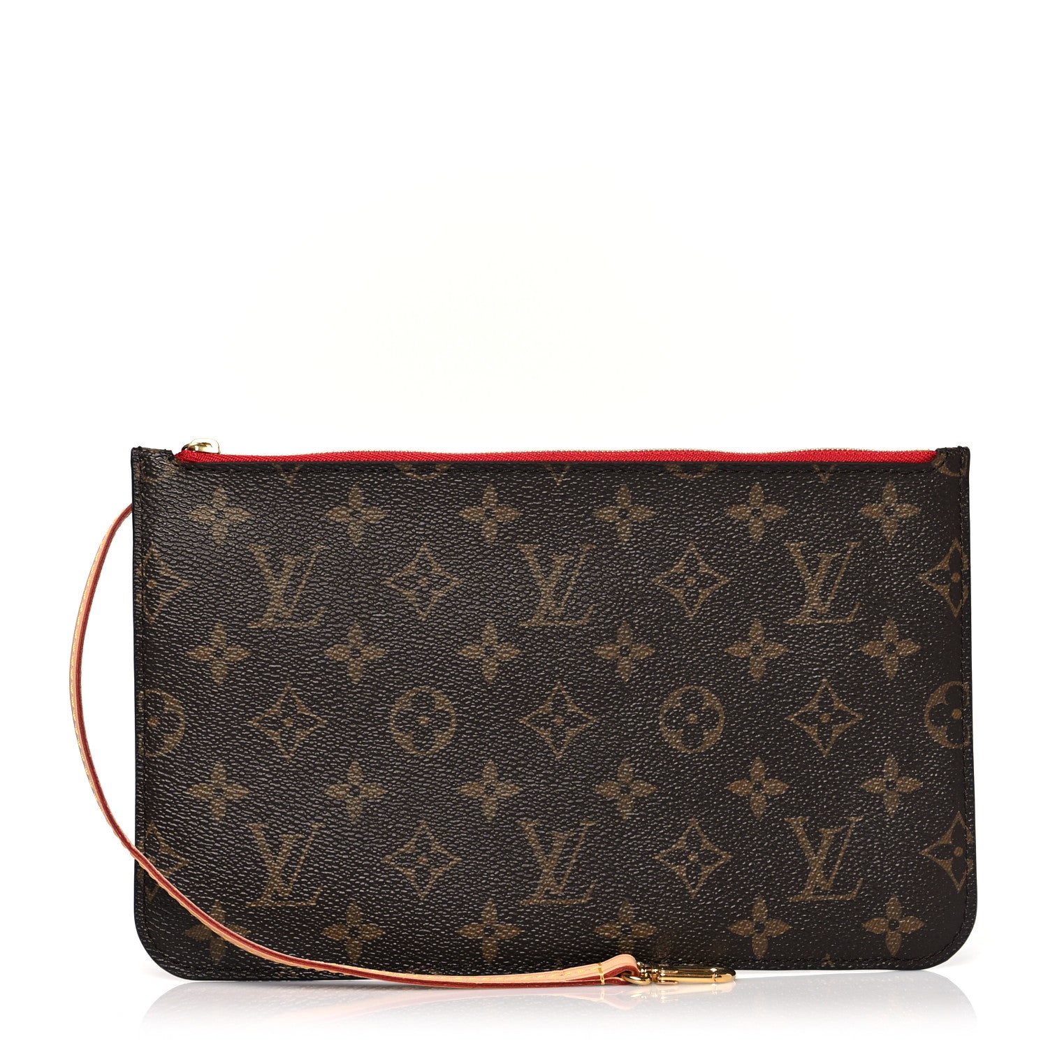 Louis Vuitton Monogram Neverfull MM GM Pochette Cherry 1 of 7