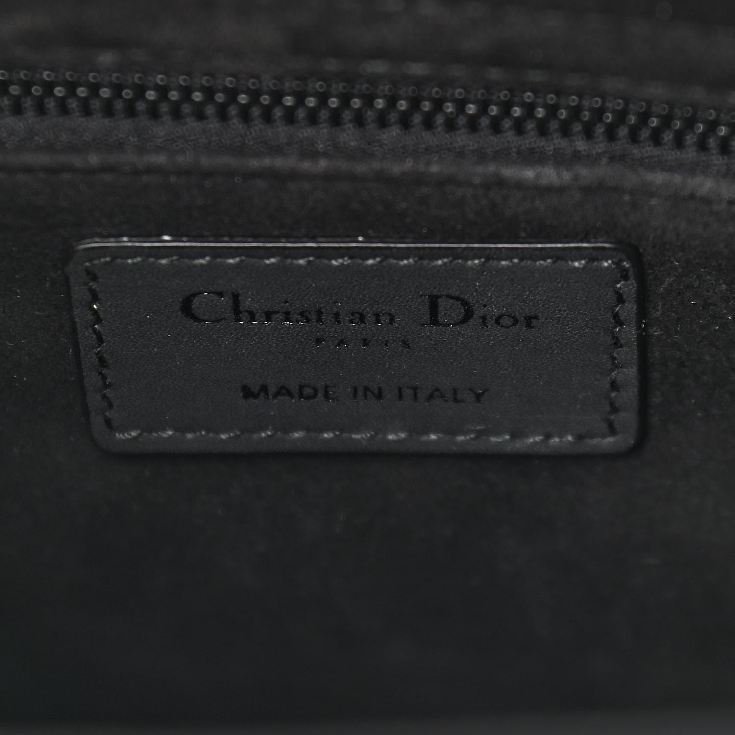 Christian Dior Ultra Matte Calfskin Cannage Medium Lady Dior Black 8 of 8