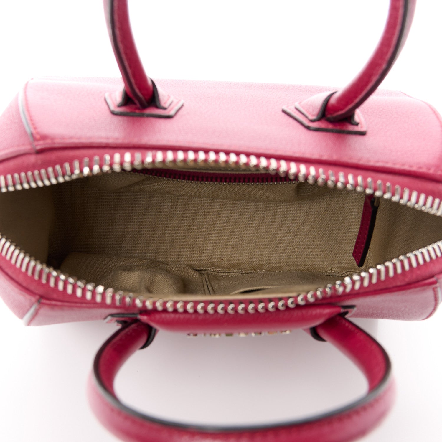 Givenchy Sugar Goatskin Mini Antigona Fig Pink 5 of 11