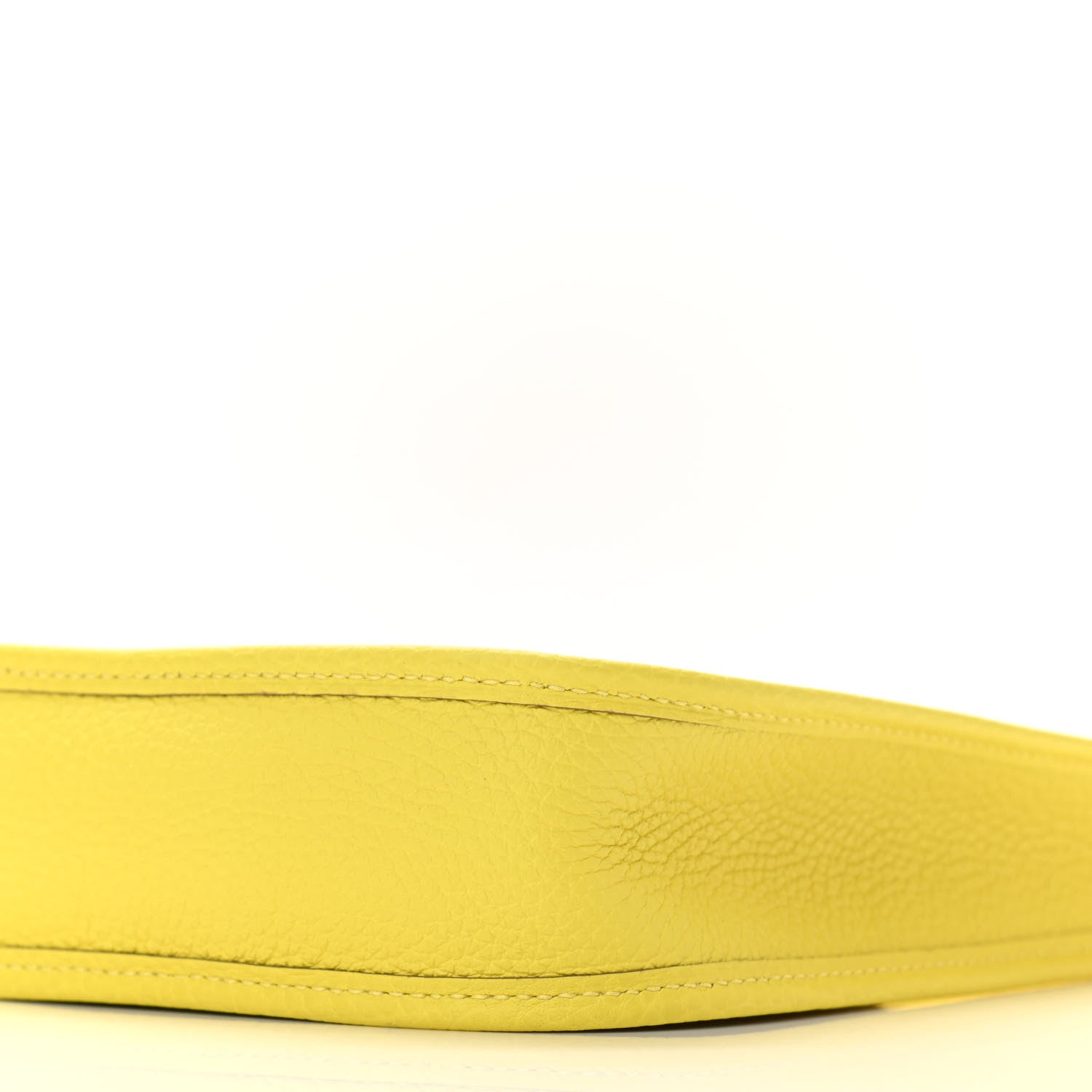 Hermes Taurillon Clemence Evelyne TPM Lime 10 of 10