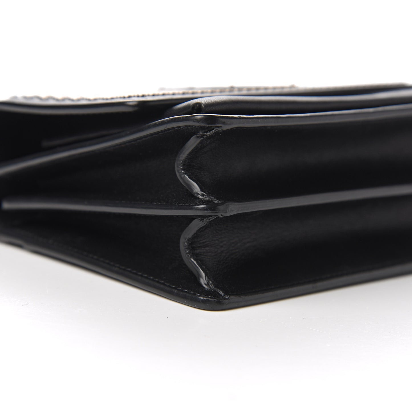 Calfskin Studded Small Monogram Sunset Black