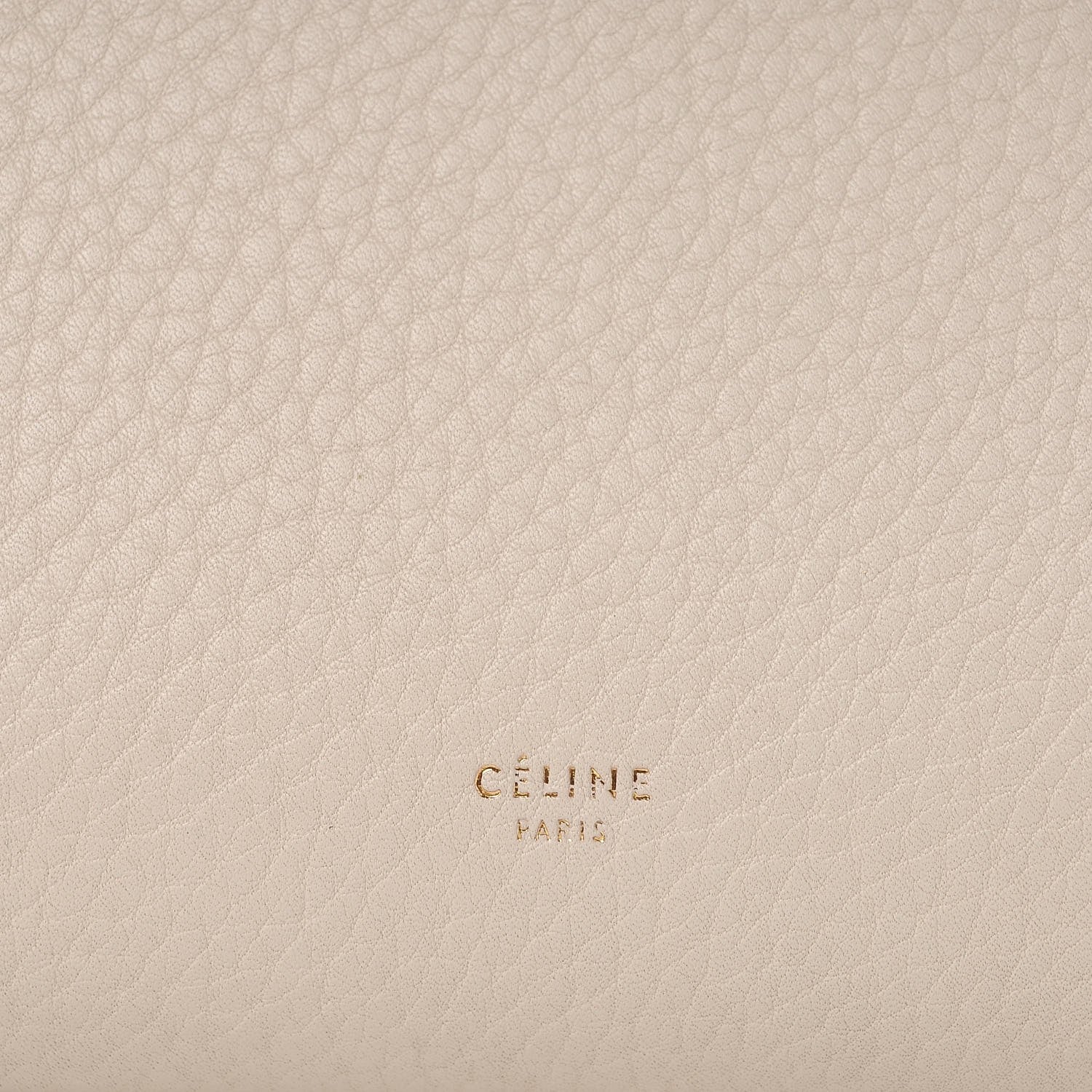 Celine Crisped Calfskin Mini Tie Knot Tote Chalk 11 of 13