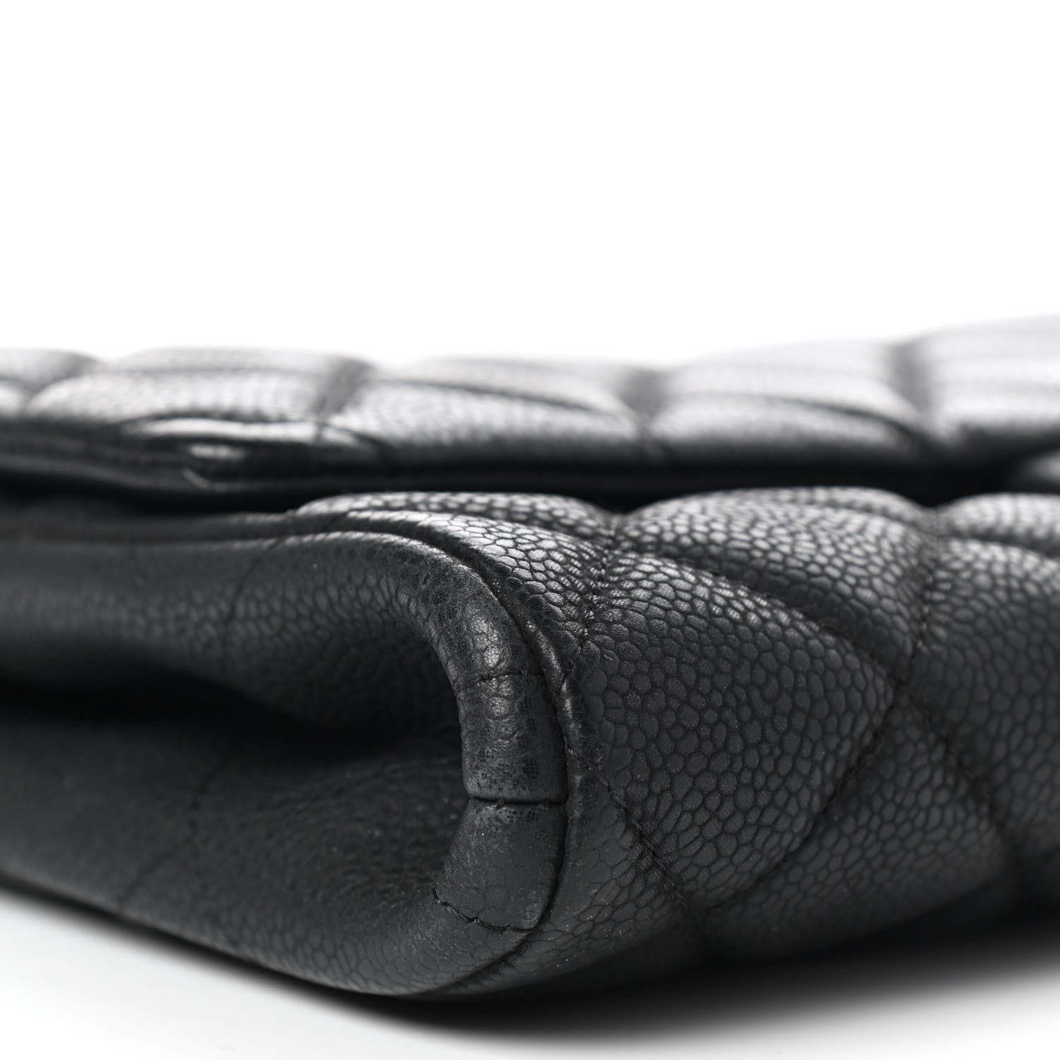 Chanel Caviar Quilted Clutch With Chain Flap Black 10 of 20