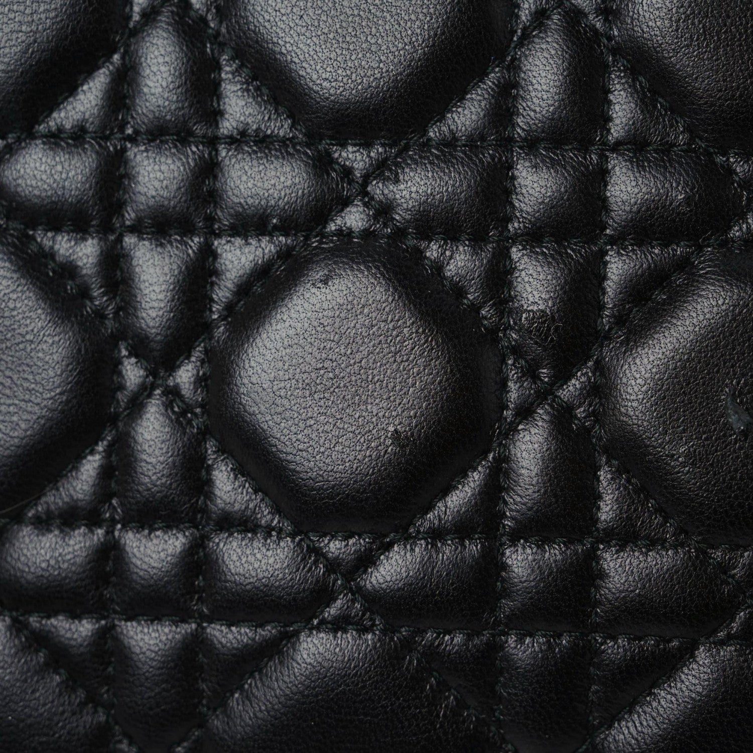 Christian Dior Lambskin Cannage Small Lucky Badges My Lady Dior Black 11 of 22