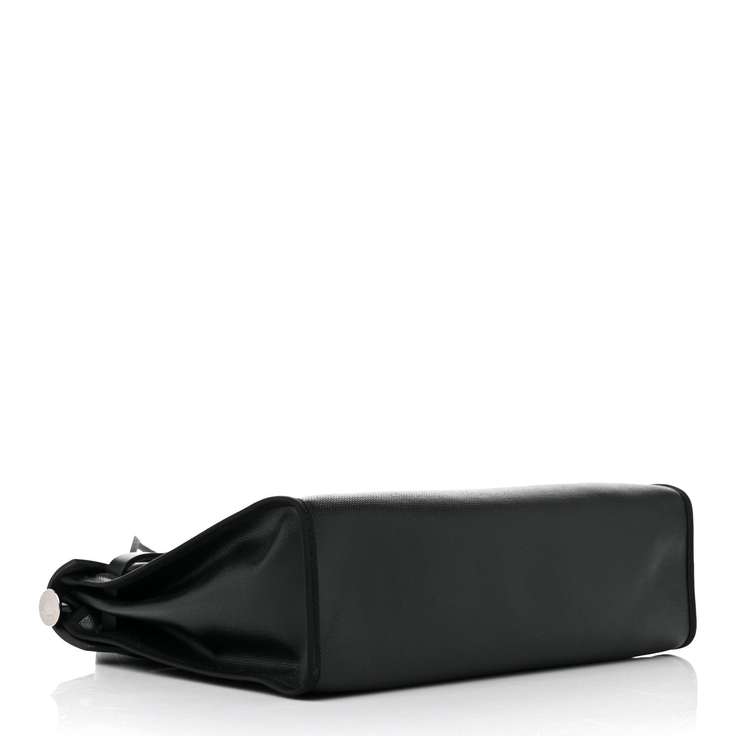 Hermes Toile H Berline Vache Hunter Herbag Zip PM 31 Black Ecru 5 of 11
