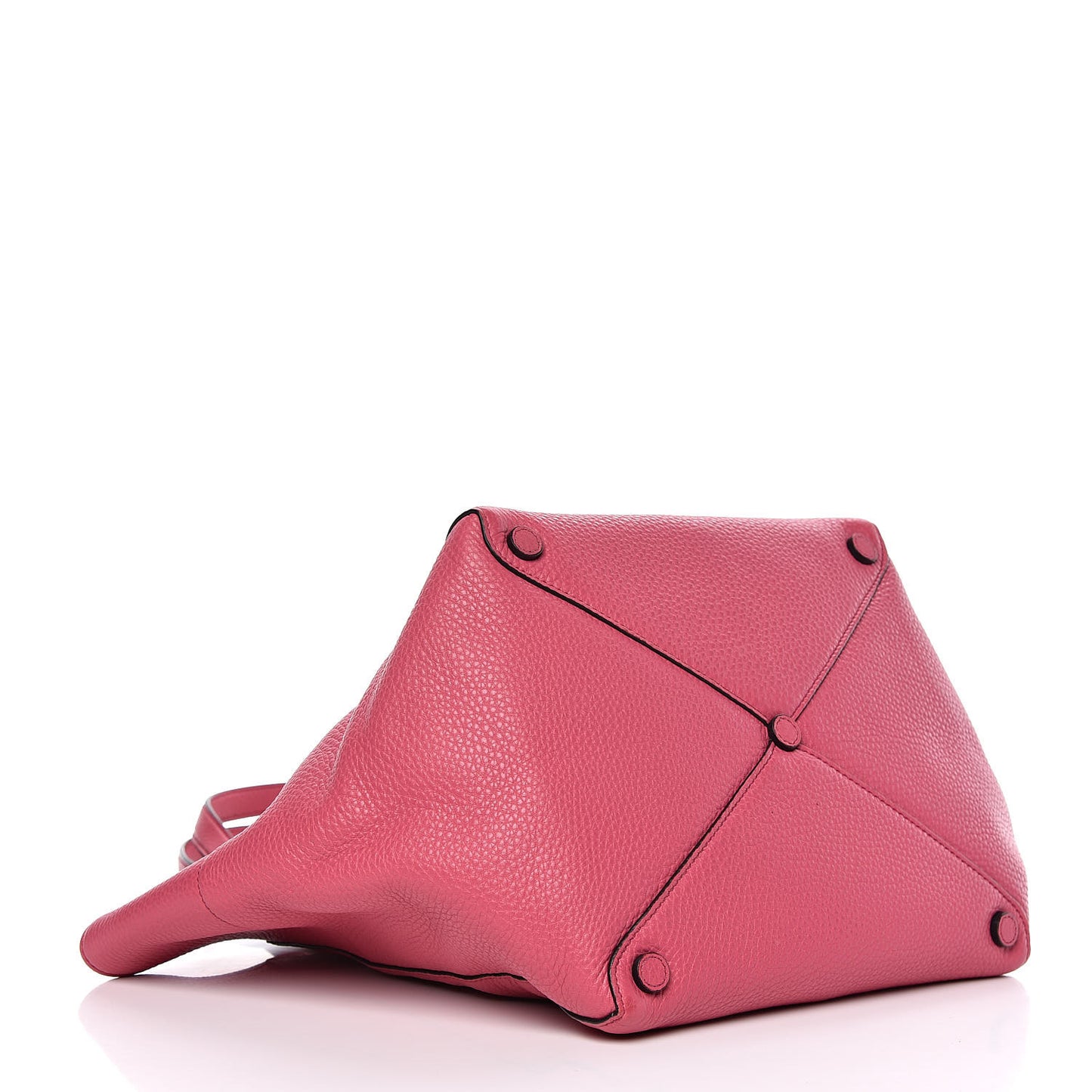 Vitello Daino Shopping Tote Peonia