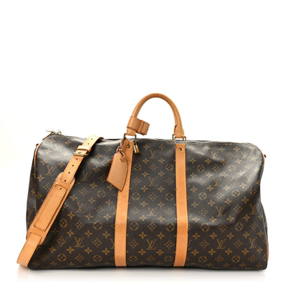 Louis Vuitton Monogram Keepall Bandouliere 55 1 of 12