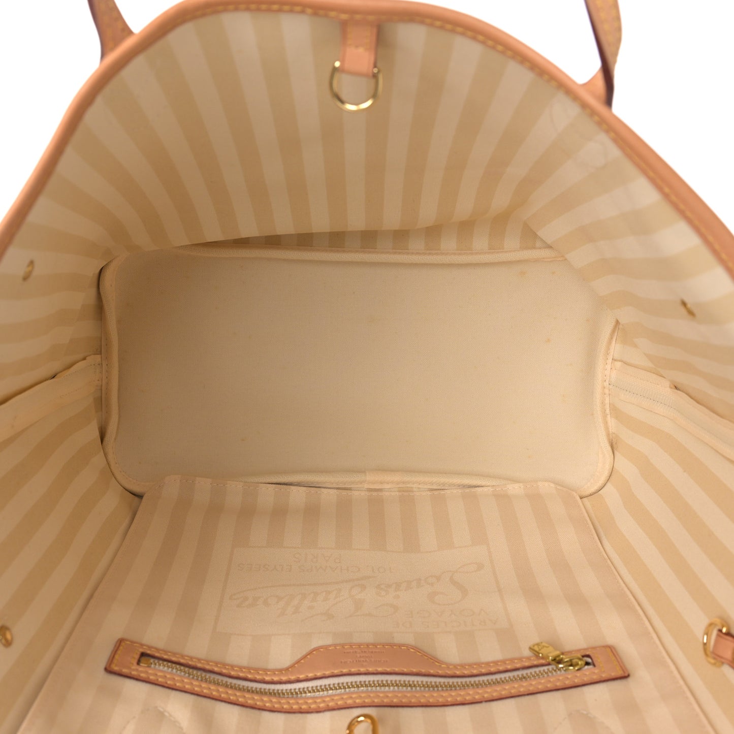Monogram Rayures Neverfull MM