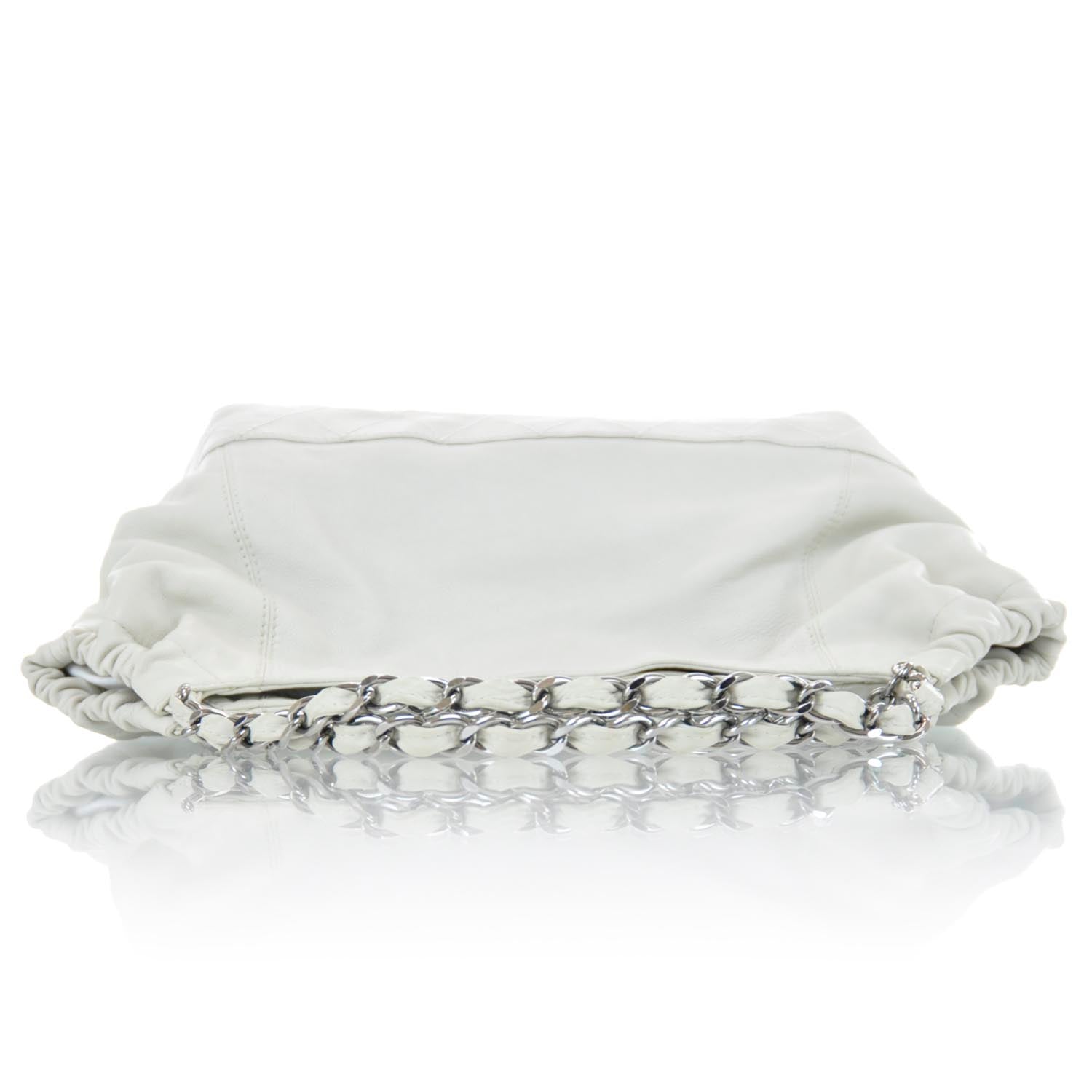 Chanel Leather Baby Coco Cabas Ivory 4 of 9