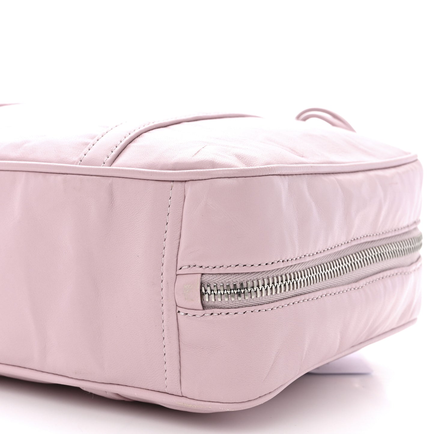 Nappa Antique Medium Re-Edition 2001 Two Handle Bag Alabastro