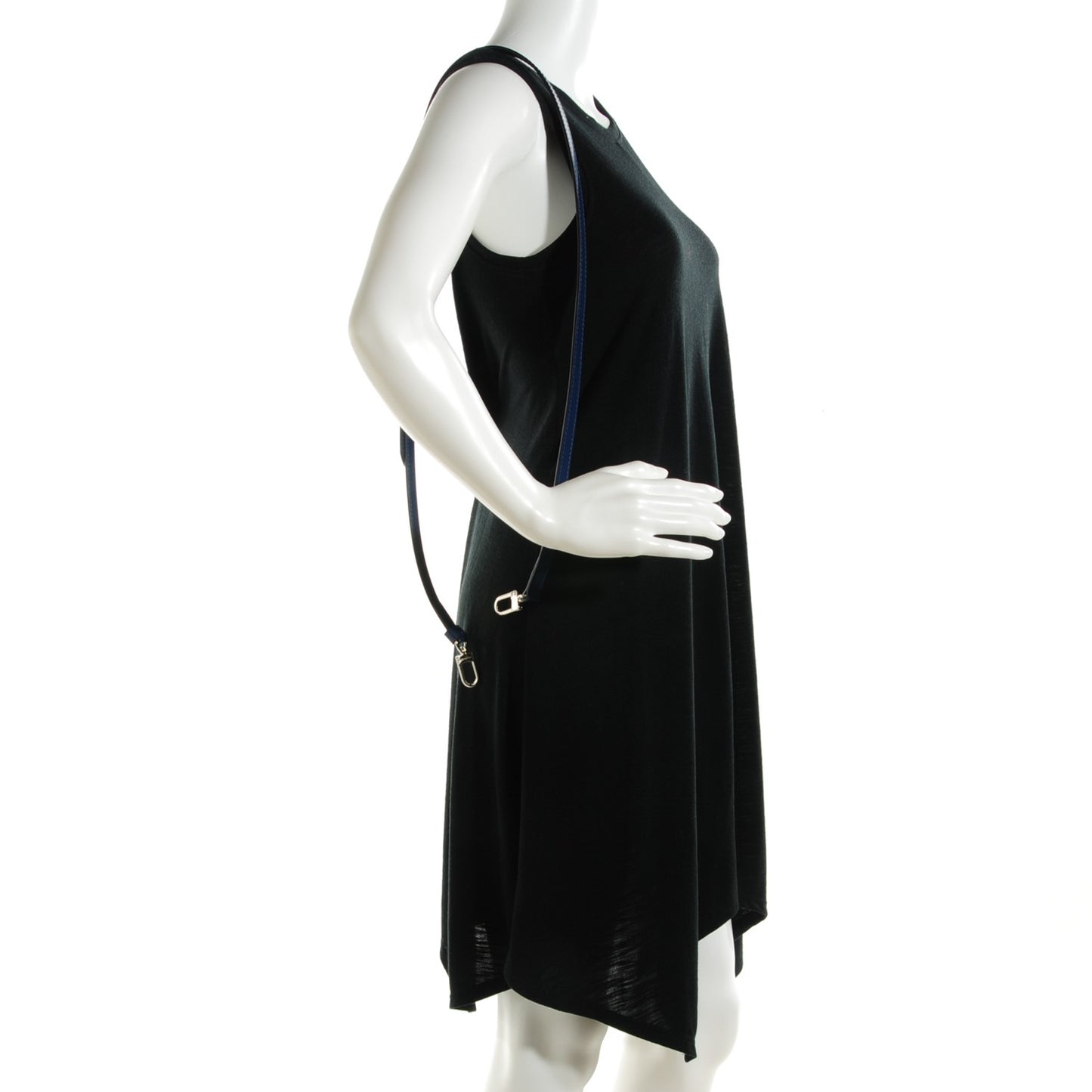 Calfskin 16mm Adjustable Shoulder Strap Indigo