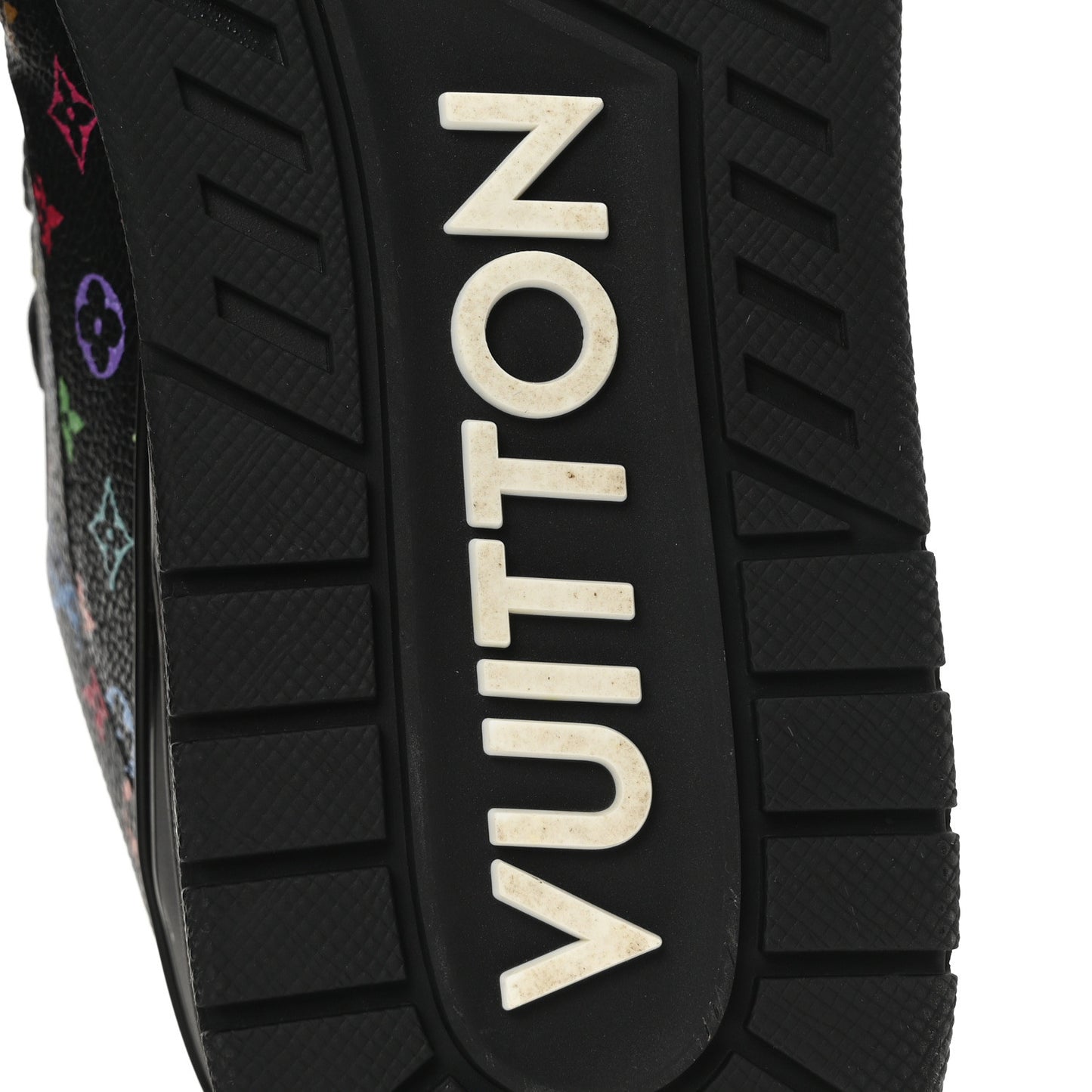 LV X TM Calfskin Monogram Multicolor LV Trainer Sneakers 8 Black