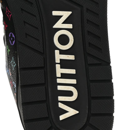 Louis Vuitton LV X TM Calfskin Monogram Multicolor LV Trainer Sneakers 8 Black 7 of 9