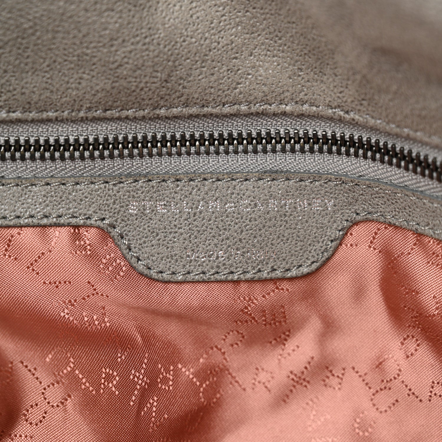 Stella McCartney Shaggy Deer Small Falabella Tote Light Grey 6 of 10