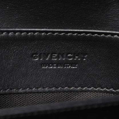 Givenchy Calfskin Duetto Crossbody Bag White Black 6 of 7