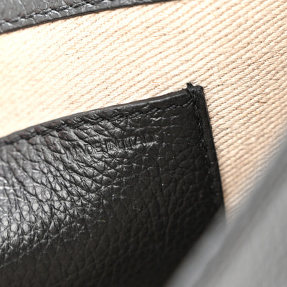 Chloe Grained Calfskin Medium Marcie Saddle Bag Black 7 of 14